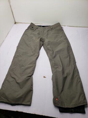 Men’s Quicksilver Black Snowboarding Pants Size XL Quick tech 5.000mm Regular Fi